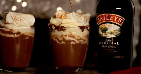 Baileys Sparkler Hot Chocolate Image