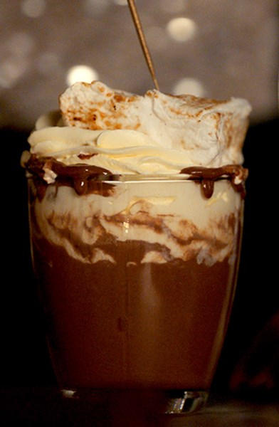 Baileys Sparkler Hot Chocolate