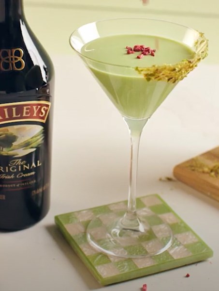 The Baileys Pistachio Martini